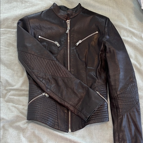 Jackets & Blazers - Leather Jacket from Florence, Italy!